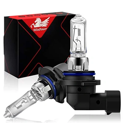 Image de WinPower HB3 9005 60W halogènes ampoules de phare 3000K jaune super lumineux 12V Auto Voiture Brouillard lumières, 2 pièces