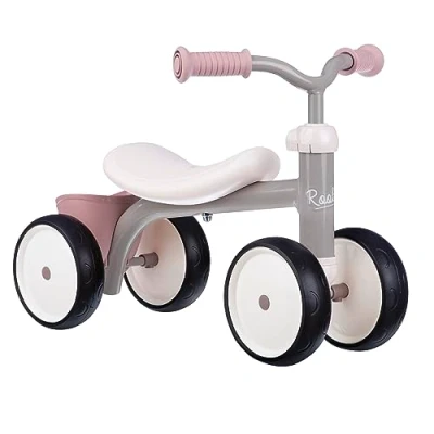 Image de Porteur Rookie Rose en métal pour enfant dès 12 mois Smoby