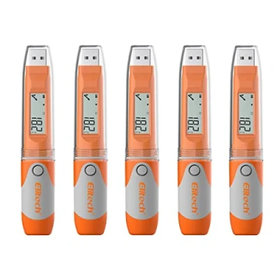Image de Elitech RC 51 PDF USB Imperméable Enregistreur de Données Température 32000 points d&#039;enregistrement (RC 5PCS)