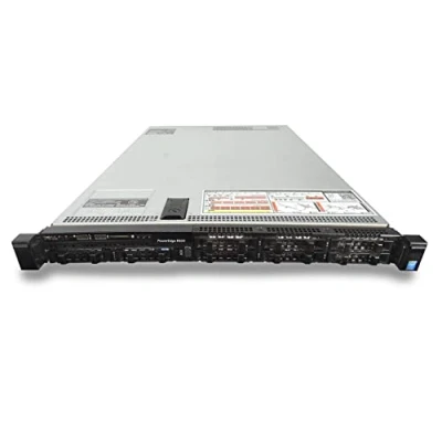 Image de Serveur rack Dell R630 8x SFF 2x Xeon 12 Core E5 2678 V3 256 Go RAM DDR4 2 x 480 SSD H730 Ctrl 4x LAN 1000 PSU Windows Server std 2022 (certifié reconditionné)