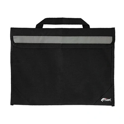 Image de Sac à musique Tiger MSA63 de livre scolaire bicolore pour enfants Pratique l&#039;orchestre et la chorale Cours l&#039;école partitions Noir