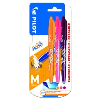 Image de Pilot Frixion Stylos Roller Effaçables Pointe 0.7 mm, 40g