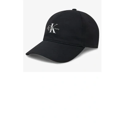 Image de Calvin Klein Casquette Femme Printed Monologo en Coton, Noir (Na Black), Taille Unique