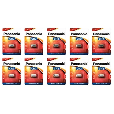 Image de Corp. Panasonic Pile au Lithium CR2 3 V Blister 1 x10 Boîte de 10 blisters