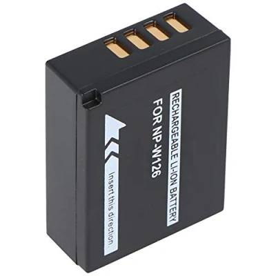Image de batterie AccuCell adapté pour Fujifilm NP W126, X Pro 1, FinePix HS3 de Akkushop