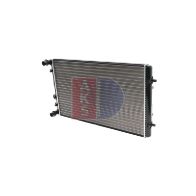 Image de AKS DASIS 480970N Radiateur du moteur 650 415 25 avec vanne EGR ailettes jointes mécaniquement VOLKSWAGEN: Golf 3, 4, Polo III 3/5 portes oscaro,