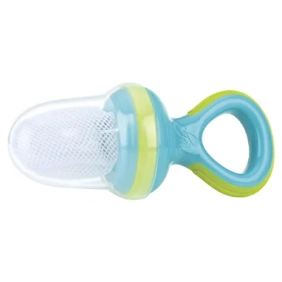 Image de Nuby The Nibbler Grignoteur pour fruits, légumes, ... Avec Capuchon de Protection Sans BPA Aqua 6+ mois