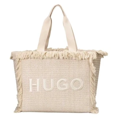 Image de HUGO Becky TOTE Cabas, Femme, Taille: One Size, Natural
