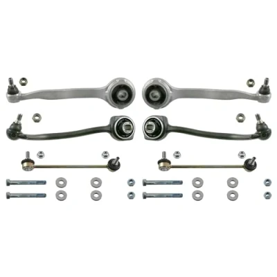 Image de febi BILSTEIN 23702 Kit de réparation, bras triangulaire Essieu avant avec bielle/barre poussée Plus MERCEDES BENZ: Classe C Berline