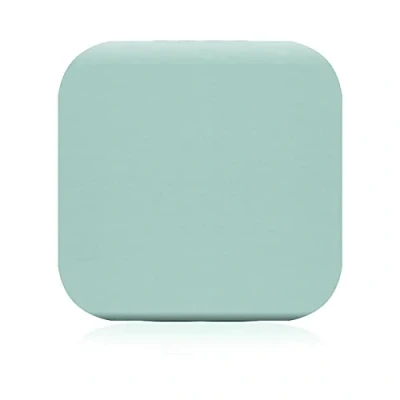 Image de ZIBENE Coussin Assise à MéMoire De Forme, Galette Chaise Coton Housse Lavable Carré 45x45, Garantit Stabilité et Maintien pour SièGe Bureau, Fauteuil, Banc Tabouret Vert