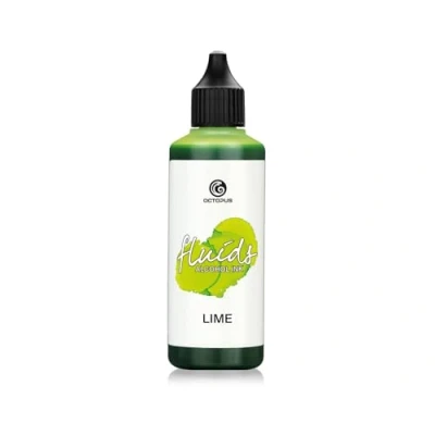 Image de Octopus 100 ml Fluids Alcohol Ink LIME, Encre à alcool pour Fluid Art et Resin Art, vert