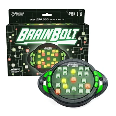 Image de Learning Resources jeu de mémoire et casse tête BrainBolt, 7 à 107 ans, Vert