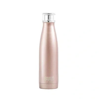 Image de BUILT Perfect Seal Bouteille d&#039;Eau avec Double Paroi Isotherme sous Vide en Acier Inoxydable, 480 ml
