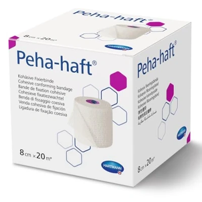 Image de Hartmann Peha Haft Bandage de Compression Sans Latex, 20 m x 8 cm