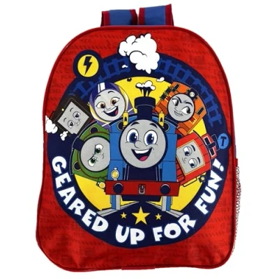 Image de TDL Thomas &amp; Friends Sac à dos junior pour enfant avec poche latérale en filet, multicolore, taille unique