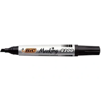 Image de Bic Marking 2300 Noir Permanent Marker Pointe Ciseau