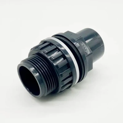 Image de Trop Plein Universel pour Cuve 1000L Sortie PVC 50/63 mm Accessoire Récupération Eau de Pluie