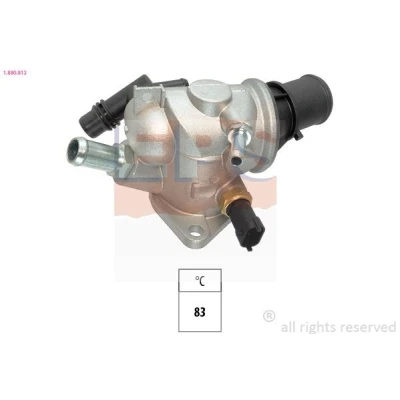 Image de EPS 1.880.812 Thermostat d&#039;eau 83 avec joint d&#039;étanchéite ALFA ROMEO: Giulietta 5 portes, LANCIA: DELTA 3