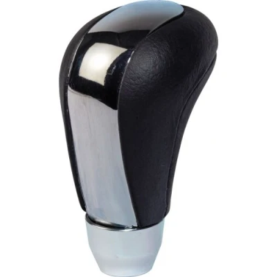 Image de AutoStyle SY 3533L Pommeau de vitesse Aluminium, Cuir