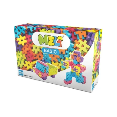 Image de Meli Basic Animaux Jouet créatif, 67213, coloré, 150 Stück