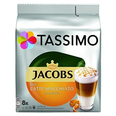 Image de Tassimo Jacobs Latte Macchiato Caramel (8 Portions)