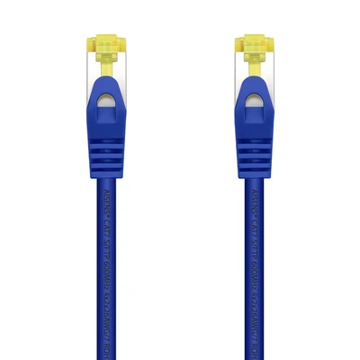 Image de AISENS A146 0479 Câble réseau RJ45 LSZH Cat.7 600 MHz S/FTP PIMF AWG26, bleu, 2 m