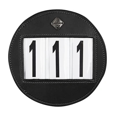 Image de LeMieux Porte numéro Rond Noir