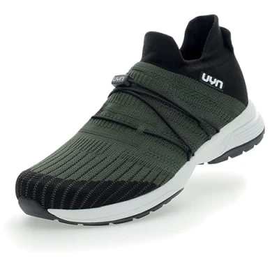 Image de UYN Homme Free Flow Tune Sneaker, Vert Militaire, 40 EU