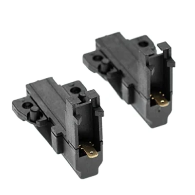Image de vhbw 2x Balais de charbon pour moteur avec support remplacement Bauknecht 481236248004 machine à laver