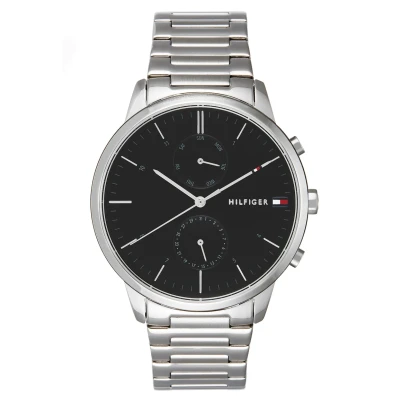 Image de Tommy Hilfiger Watch Montre à aiguilles silvercoloured, Homme, Taille: One Size, Silver coloured