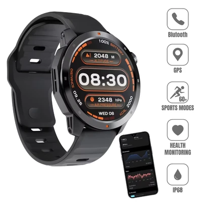 Image de Kiano Watch Xtreme Smartwatch, GPS intégré, IP68, chargeur magnétique