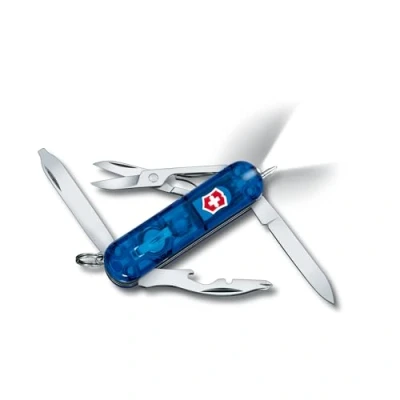 Image de Victorinox, Midnite Manager, Couteau de Poche Suisse, Multifonction, Léger, 10 Fonctions, Petite lame, Dénudeur fils électriques, Phillips screwdriver 0/1, magnetic