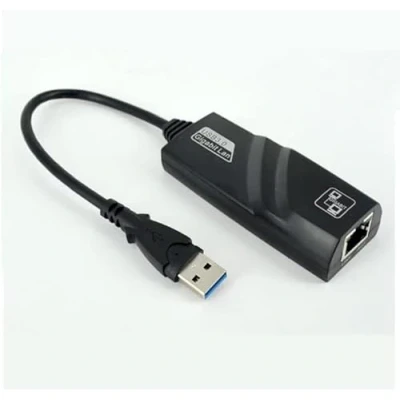 Image de Adaptateur Ethernet USB 3.0 vers RJ45, Réseau LAN 10/100/1000 Mbps Compatible avec Windows 10/8.1/8/7/Vista/XP, Mac OS 10.6 et Supérieur, Linux