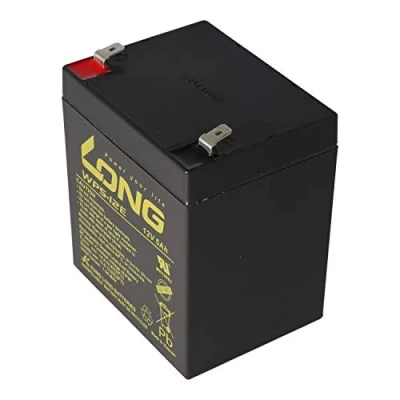 Image de Kung Long WP5 12E PB Batterie au plomb avec contacts 6,3 mm