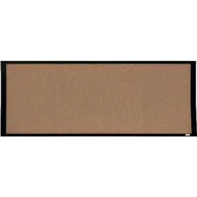 Image de Nobo Petit Tableau d&#039;Affichage en Liège avec Cadre Noir, Kit de Fixation Mural Inclus, Maison/Bureau, 585 x 430 mm, 1903776