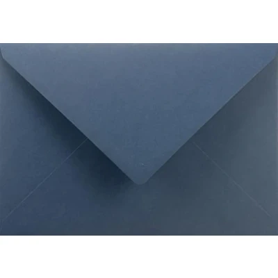 Image de Netuno 100 enveloppes bleues C6 114x162mm 115g Sirio Color Blu décoratives élégantes rabat pointu colorées pour mariage anniversaire baptême Noël invitations cartes de voeux