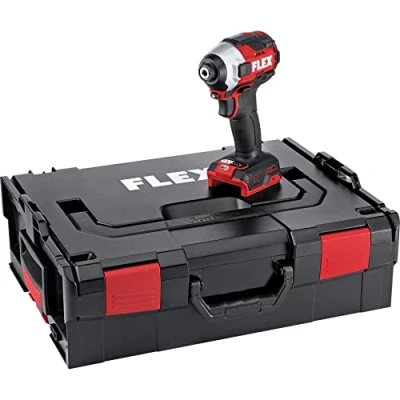 Image de Flex 520764 Visseuse à percussion sans fil 18 V ID 1/4&quot; 18,0 EC HD (sans batterie, avec éjection d&#039;embout, foret moteur balais, haute efficacité, longue durée de vie)
