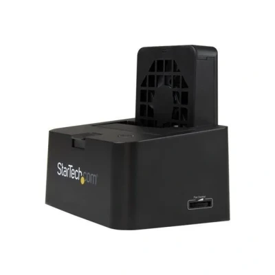 Image de StarTech.com Station d&#039;accueil USB 3.0 / eSATA externe pour disque dur SATA III 6 Gb/s de 2,5&quot;/3,5&quot; avec UASP et ventilateur (SDOCKU33EF)