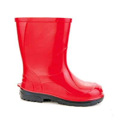 Image de LEMIGO Bottes de Pluie en Caoutchouc Pour Enfants (Rouge, numeric_26)