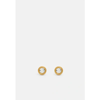 Image de kate spade new york Small Studs Boucles d&#039;oreilles clear/goldcoloured, Femme, Taille: One Size, Clear/gold coloured
