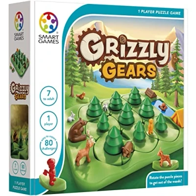 Image de Smart games jeu de puzzle grizzly gears