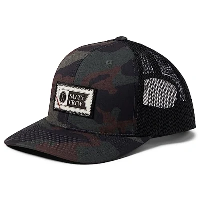 Image de Salty Crew Topstitch Retro Trucker Cap One Size