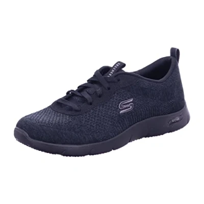 Image de Skechers Femme Arch Fit Refine Lavish Wish Basket, Bordure Noire tricotée, 40 EU