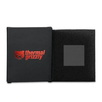 Image de Thermal Grizzly Carbon Carbonaut Coussin Thermique en Carbone Non adhésif, Flexible et Adaptable, à conductivité Multiple très élevée. Conduit l&#039;électricité ! (32 x 32 0,2 mm)