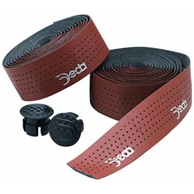 Image de Deda Elementi Ensemble guidoline + bouchons de guidon Effet cuir