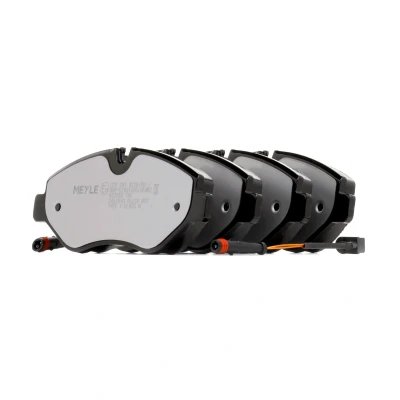 Image de MEYLE 025 291 9220/PD Jeu de plaquettes frein PD Quality Essieu avant contact signal d&#039;usure inclus avec tôle anti bruit