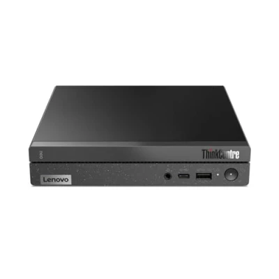 Image de Lenovo ThinkCentre neo 50q Intel® Core™ i3 1215U 8 Go DDR4 SDRAM 256 SSD Windows 11 Pro Mini PC Noir Neuf