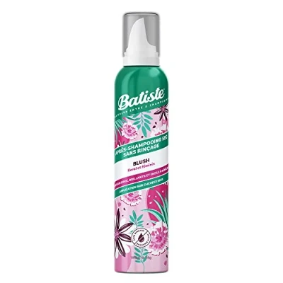Image de BATISTE Blush Après Shampoing Sec, Application sur Cheveux Secs et Sans Rinçage, Parfum Floral Féminin, Mousse 100 ml