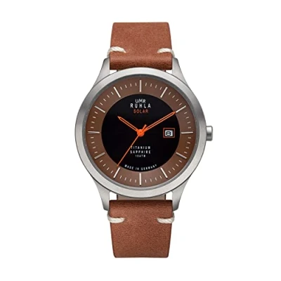 Image de UMR RUHLA Hommes Analogique Quartz Montre avec Bracelet en Cuir RSO95951