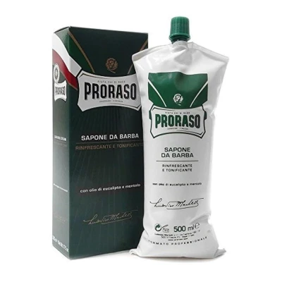 Image de Proraso Savon à raser Green Shaving Soap Refill 500 ml